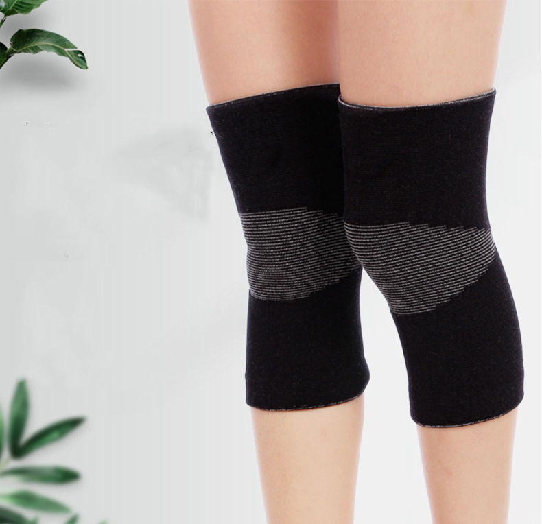 Four Sided Bouncing Exercise Knee Pads For Cycling Warmth
