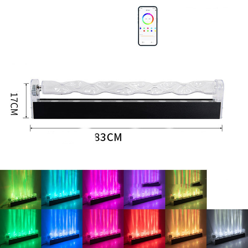 Dynamic Water Wash Wall Light