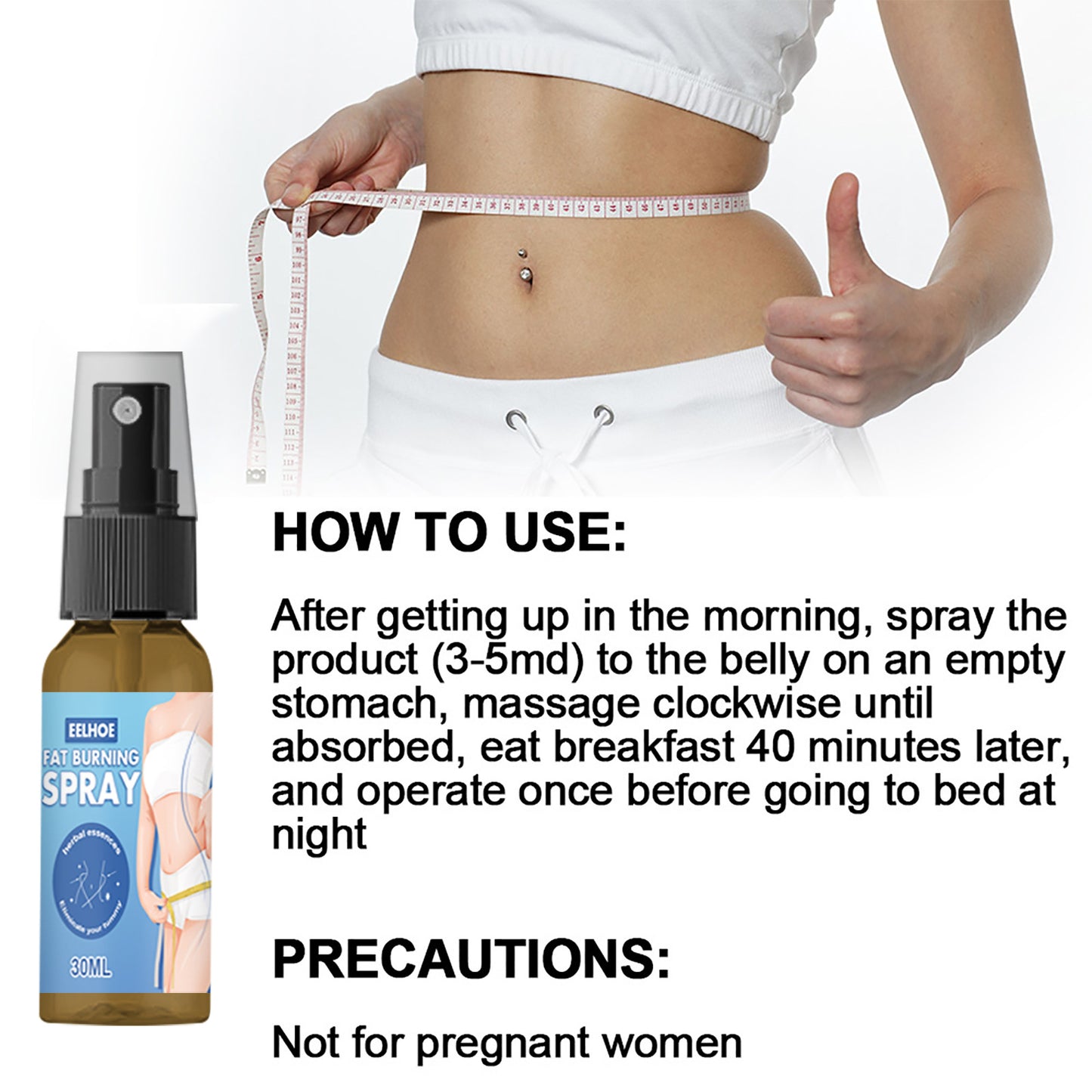 Slimming Fat Reduction Spray Slim Waist Shaping