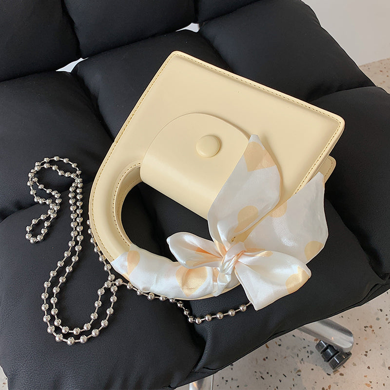 Women's Fashion Hand Carry All-match High-end Chain Messenger Bag