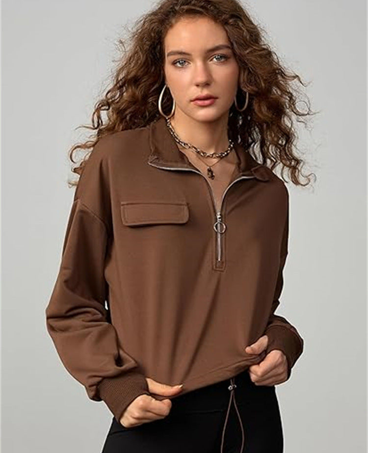 Women's Long Sleeve Casual Sweatshirt