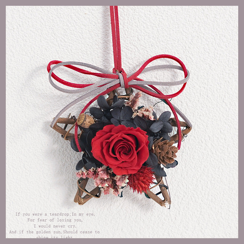 Preserved Flower DIY Creative Car