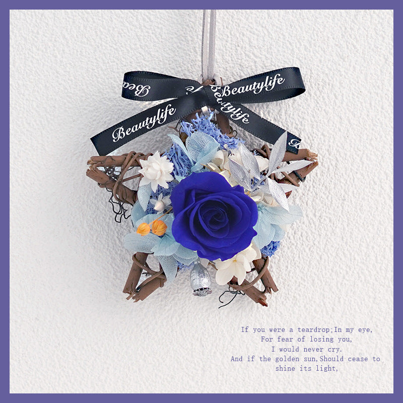 Preserved Flower DIY Creative Car