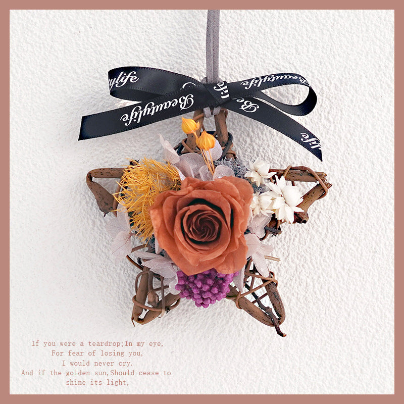 Preserved Flower DIY Creative Car