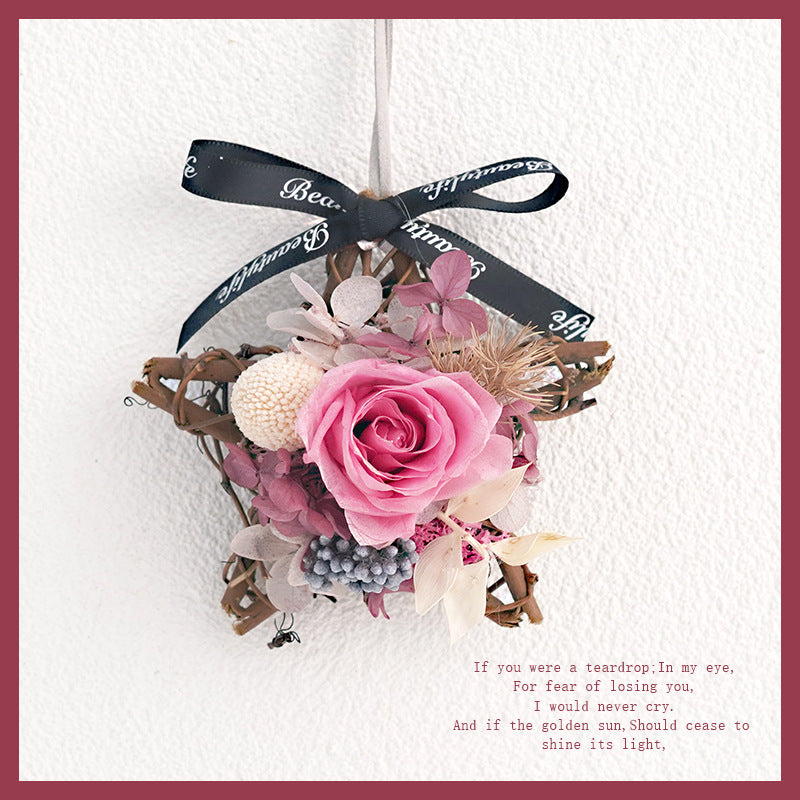 Preserved Flower DIY Creative Car