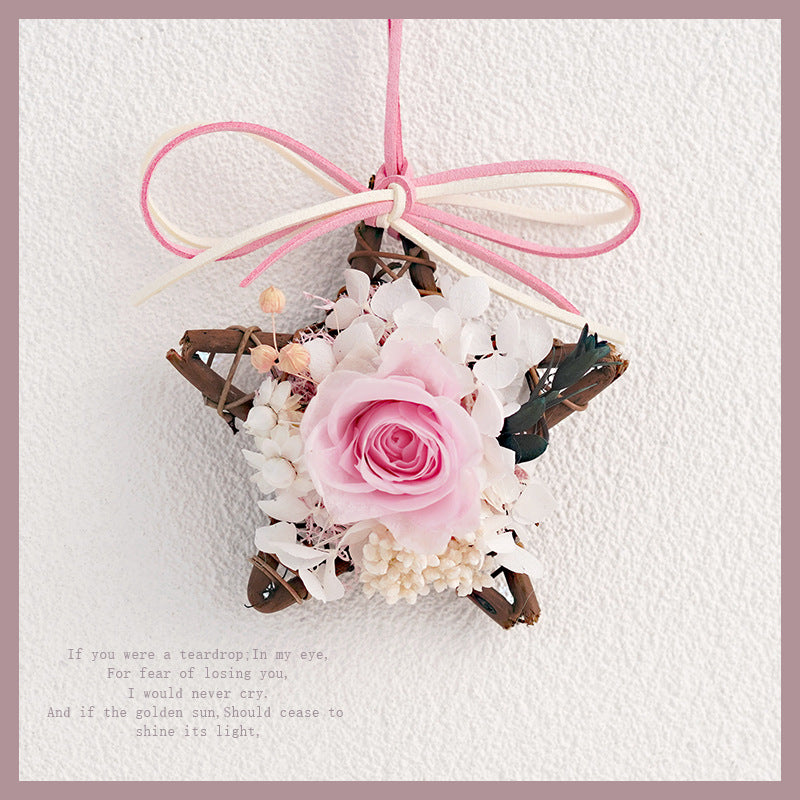 Preserved Flower DIY Creative Car