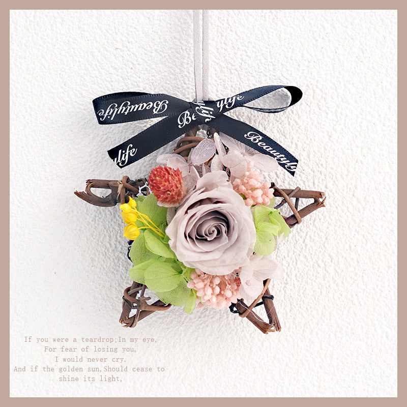 Preserved Flower DIY Creative Car