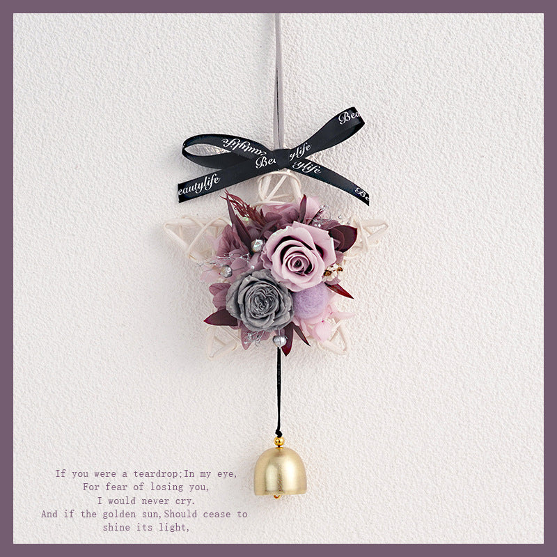 Preserved Flower DIY Creative Car