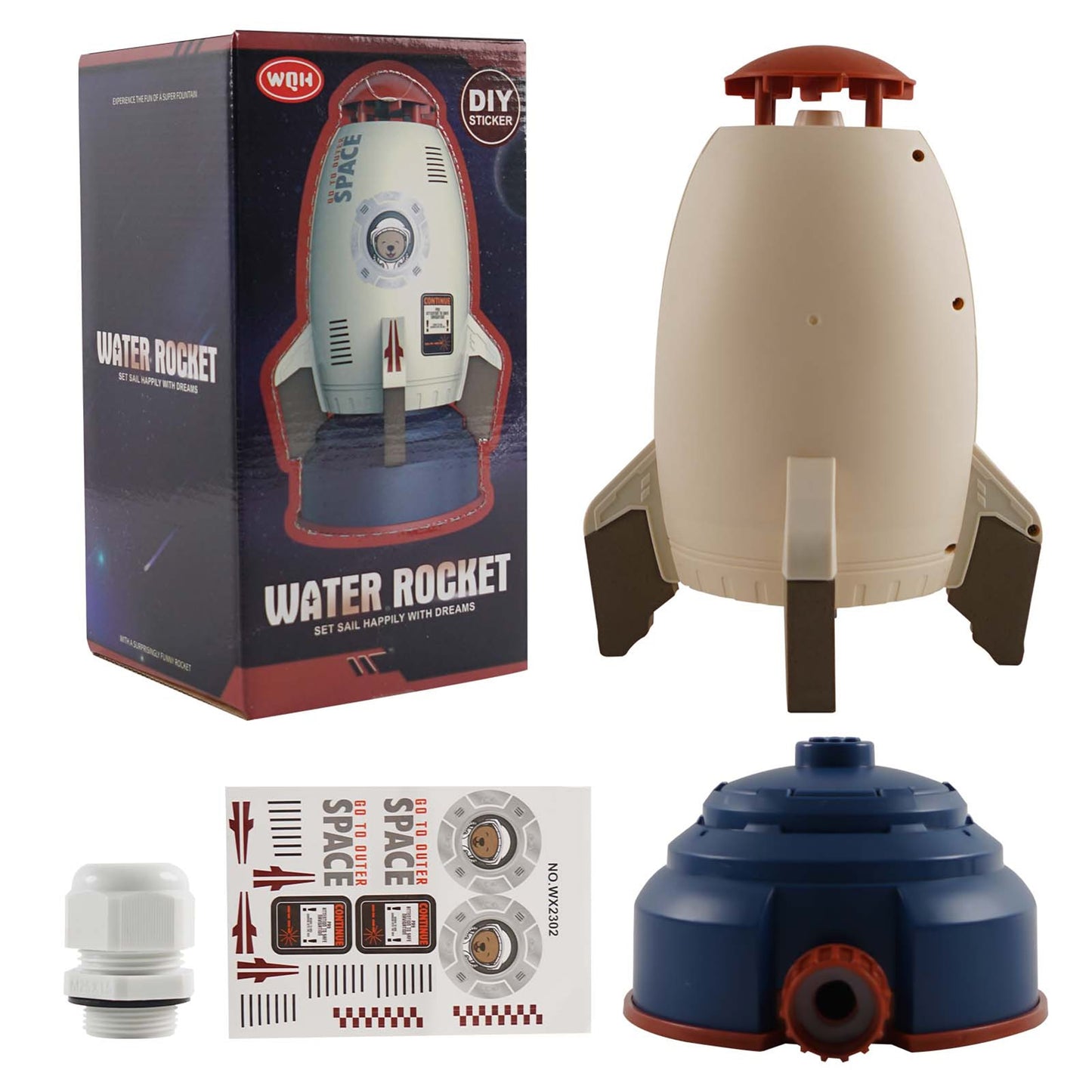 High-Power Rocket Launcher Water Toy