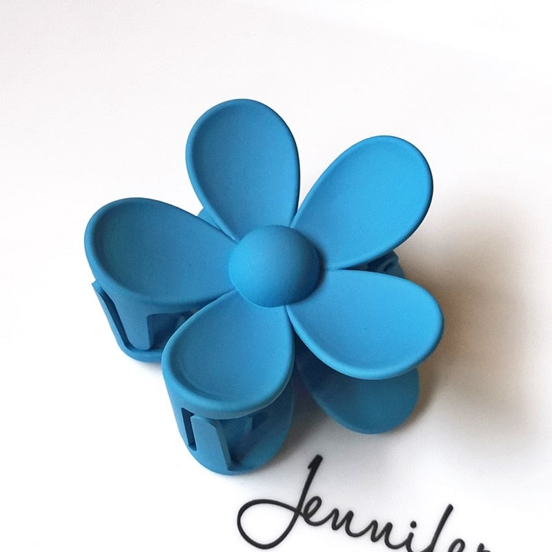 Korean Flower Claw Clips