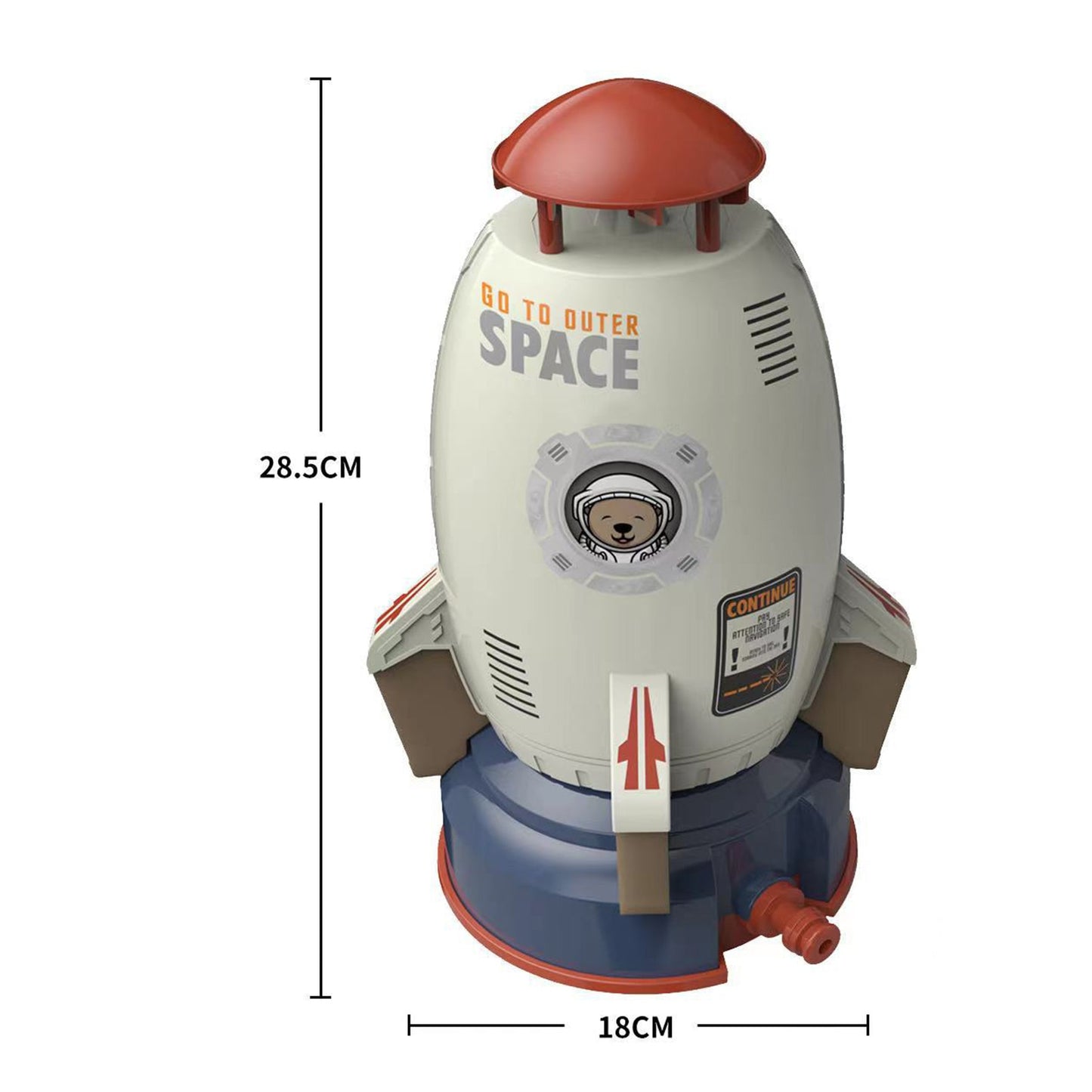 High-Power Rocket Launcher Water Toy