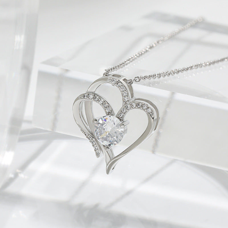 Zircon Love Necklace