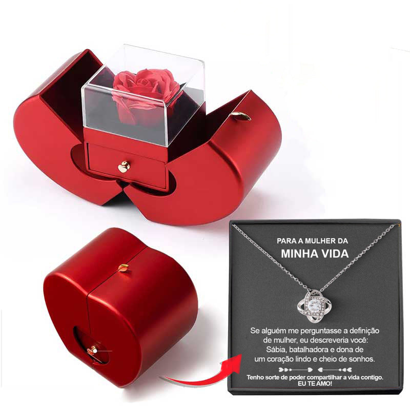 Eternal Rose Jewelry Box