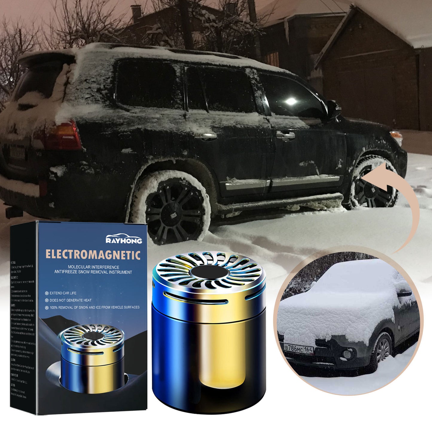 Car Deicer & Aromatherapy Tool