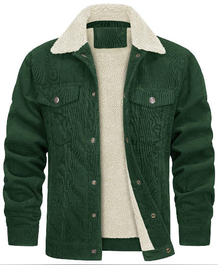 Corduroy Plush Jacket