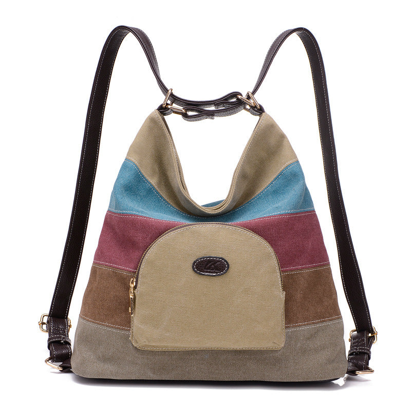Canvas Chic Messenger Bag
