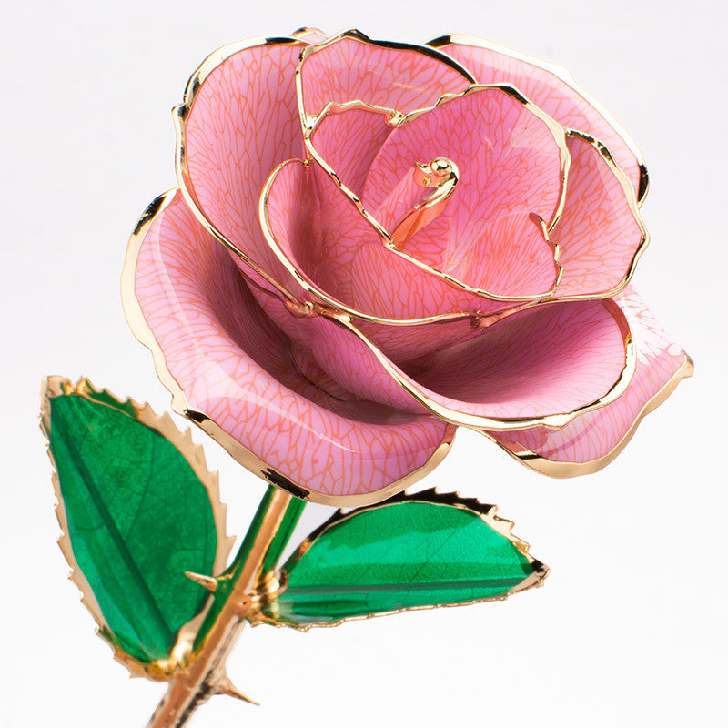 Gold-plated Rose Flower