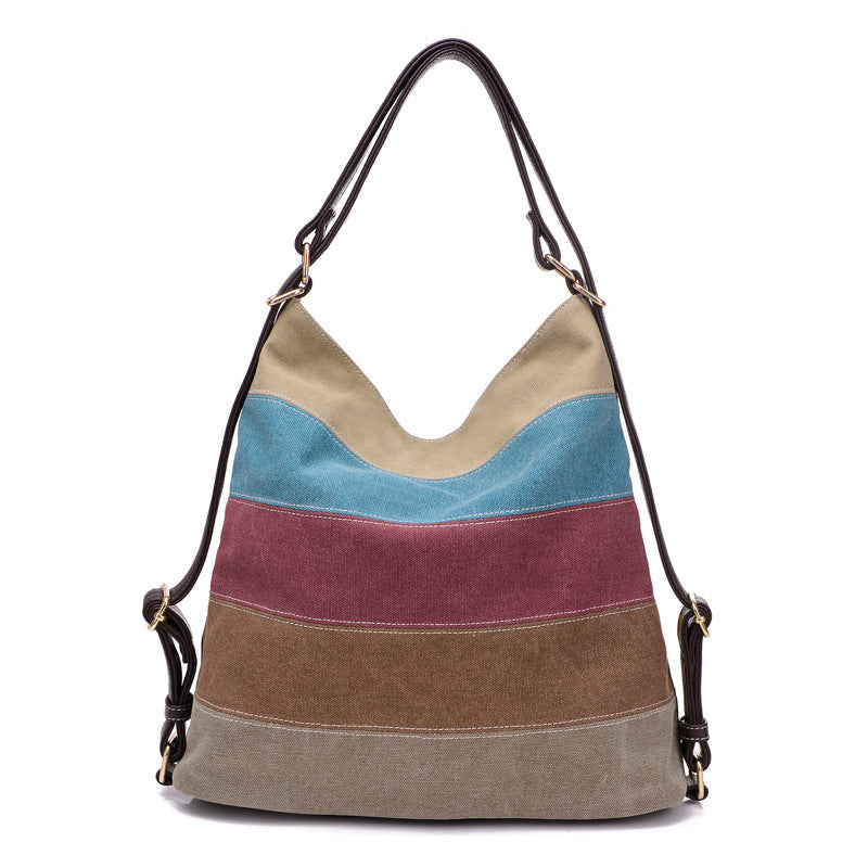 Canvas Chic Messenger Bag