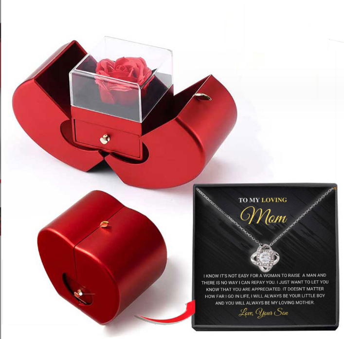 Eternal Rose Jewelry Box