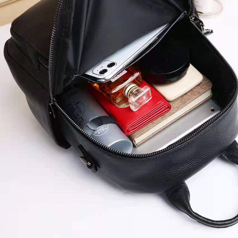 Cowhide Women's Backpack