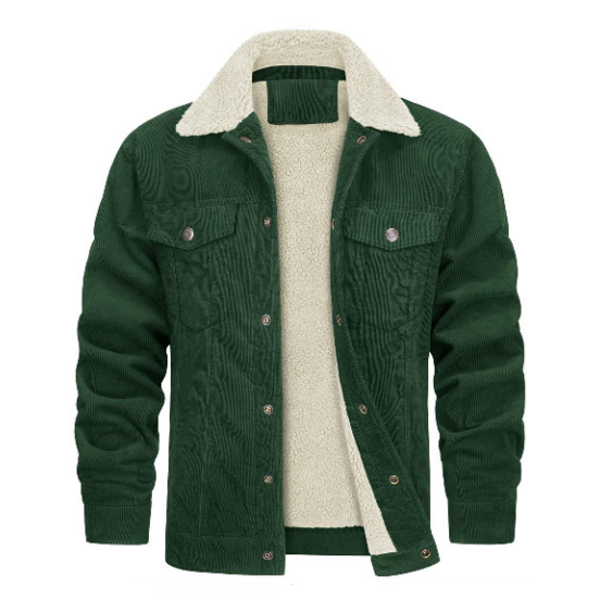 Corduroy Plush Jacket