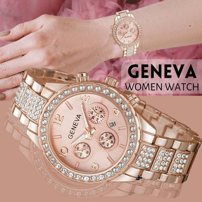 Crystal Quartz Watch