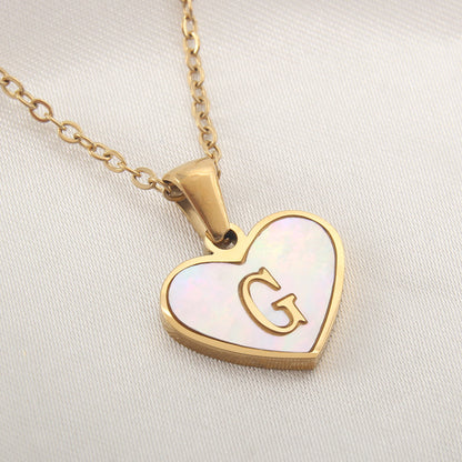 Personalized Heart Necklace