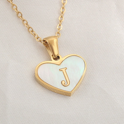 Personalized Heart Necklace