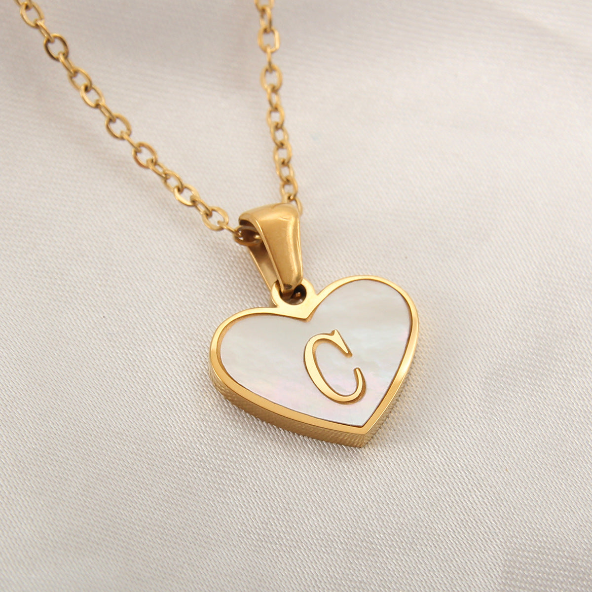 Personalized Heart Necklace