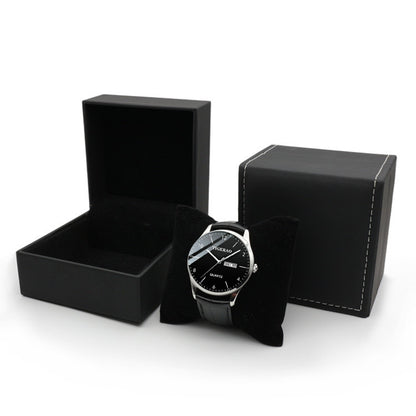 Gold Skeleton Watch