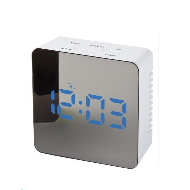 LED Mirror Clock
