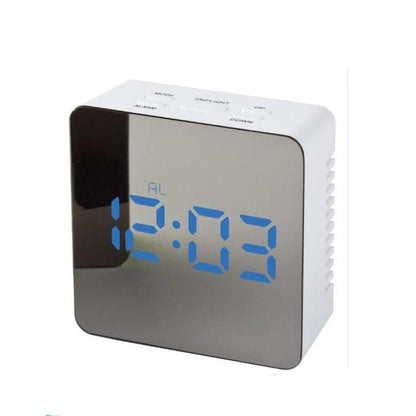 LED Mirror Clock