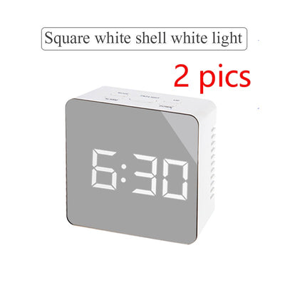 LED Mirror Clock