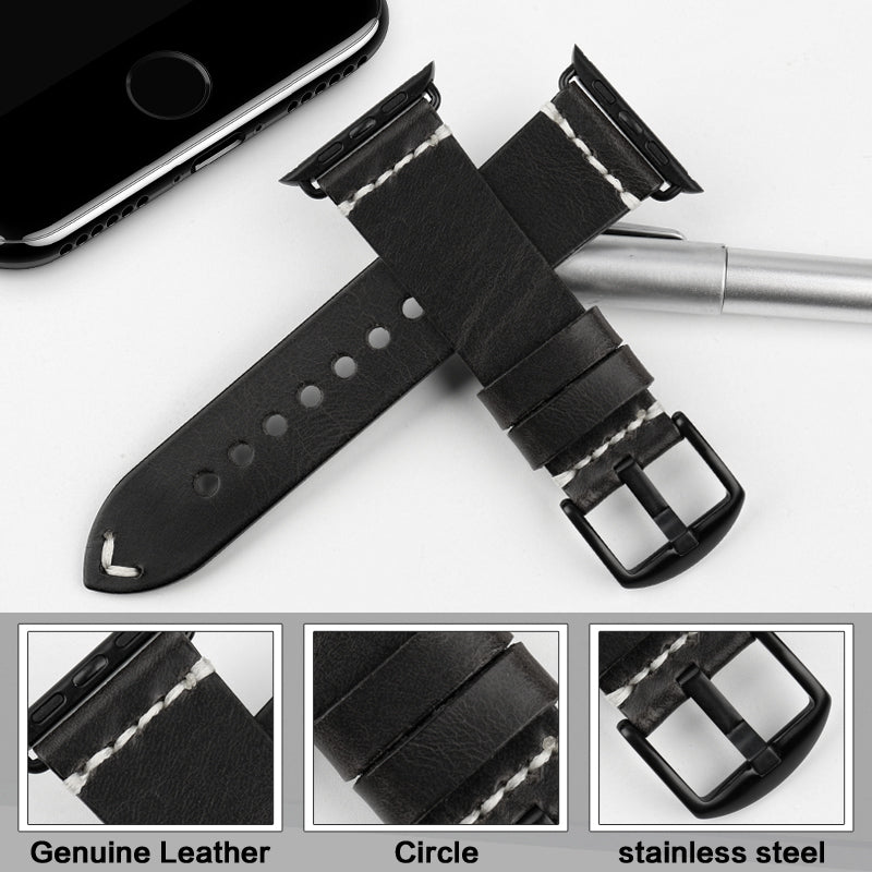 Leather Strap Watch