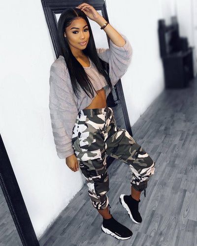 Camouflage Cargo Trousers