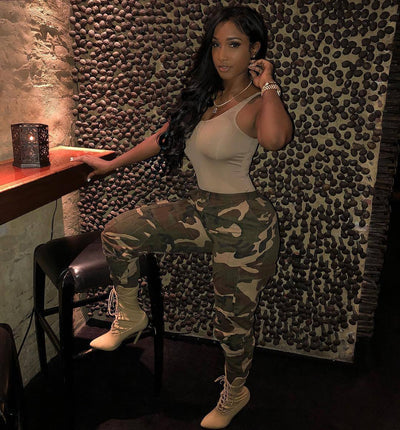 Camouflage Cargo Trousers