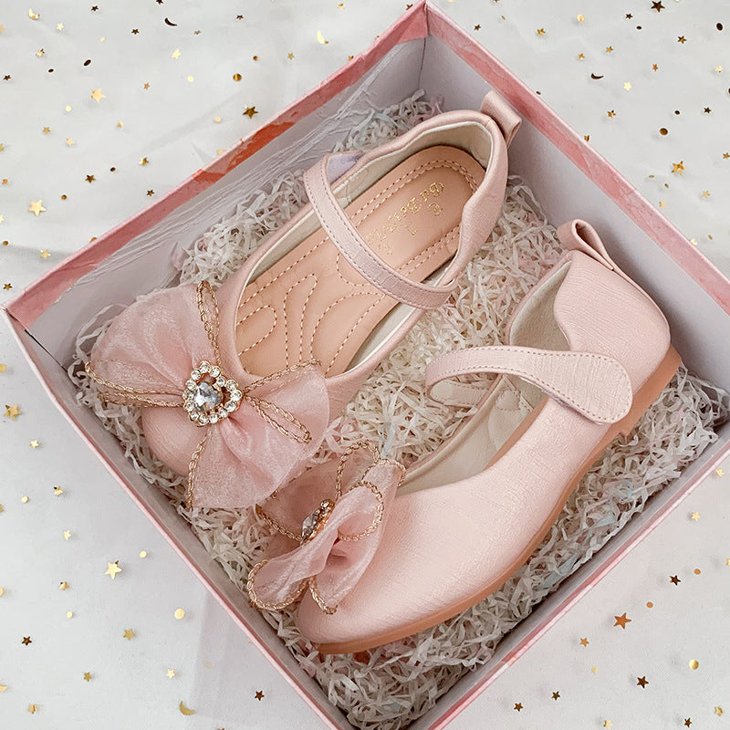 Spring New Girls' Single Shoes