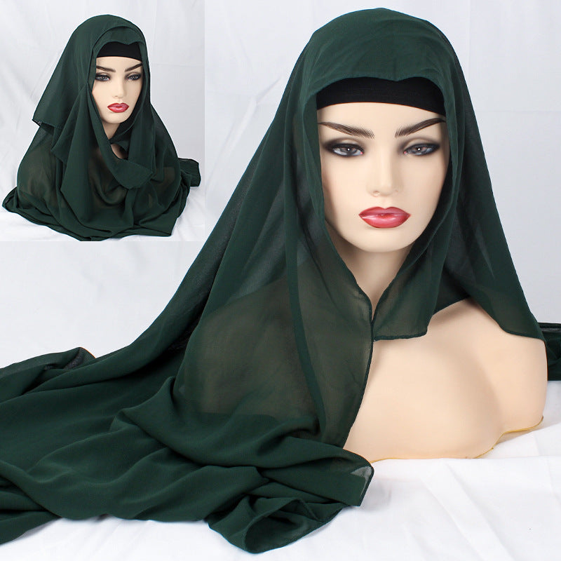 Pure Color Headscarf Set
