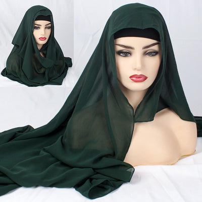 Pure Color Headscarf Set