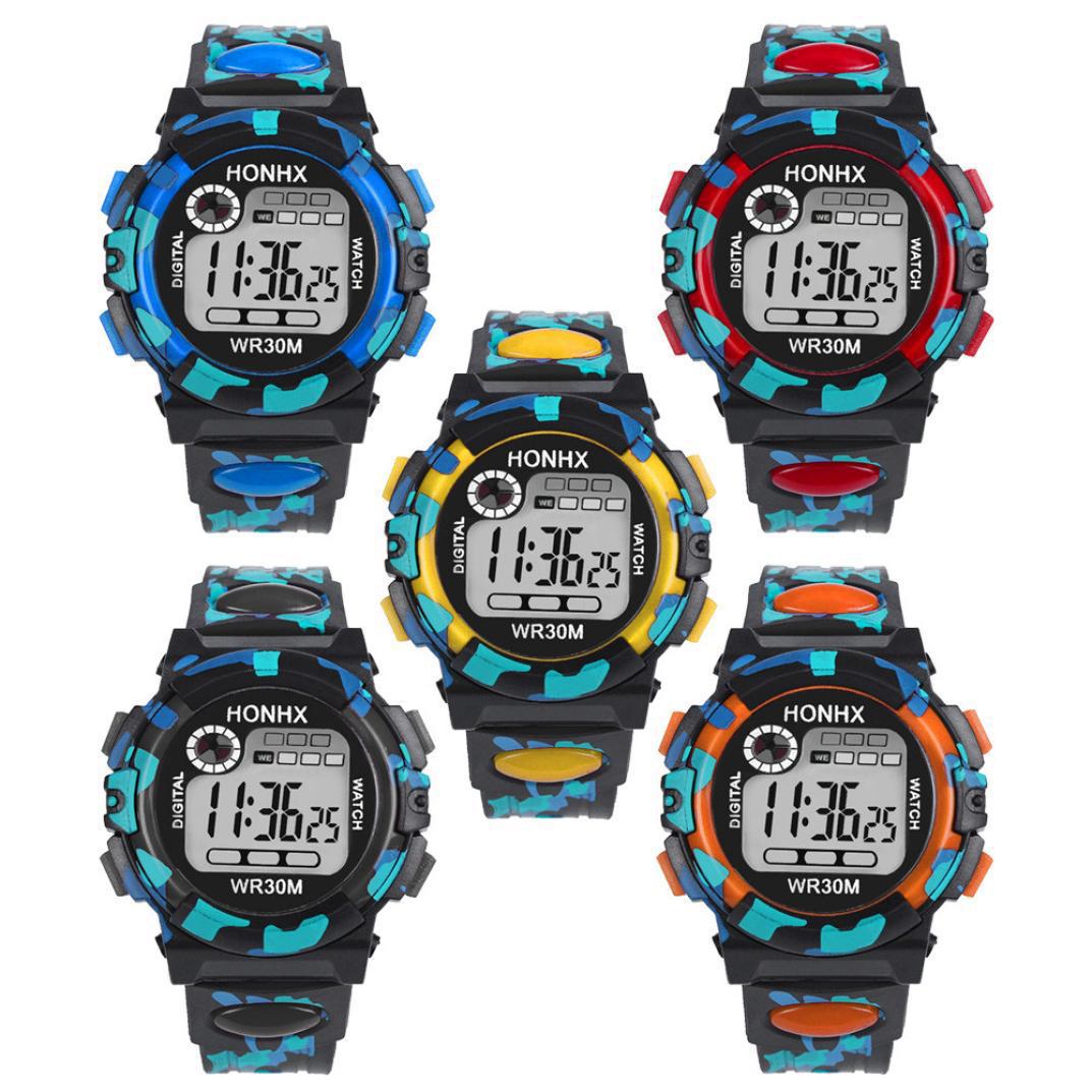 Camouflage Sports Watch