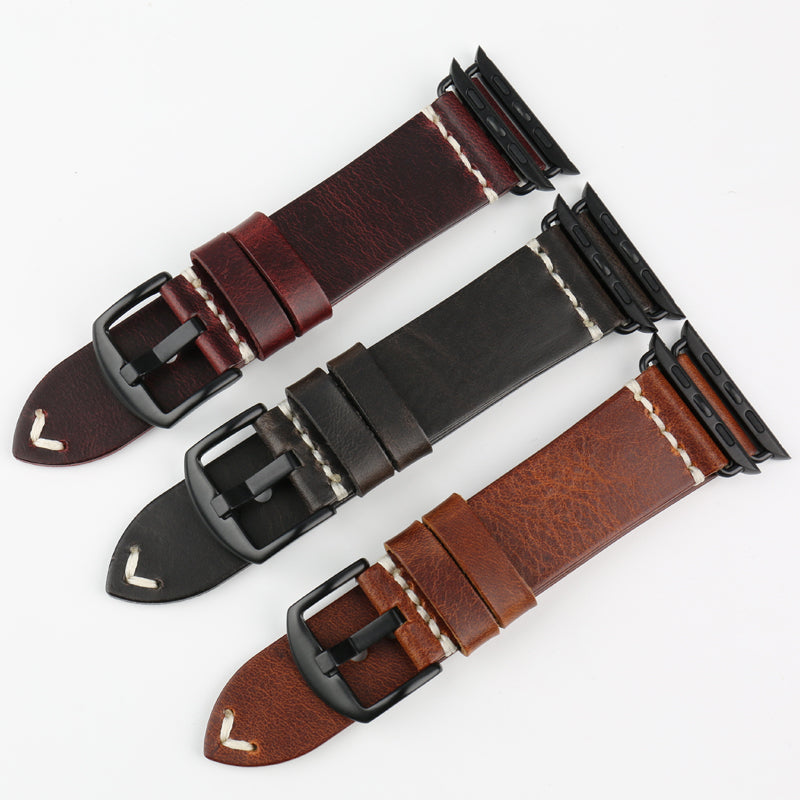 Leather Strap Watch