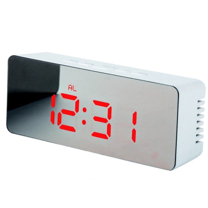LED Mirror Clock