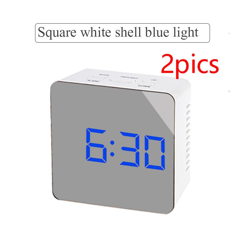 LED Mirror Clock