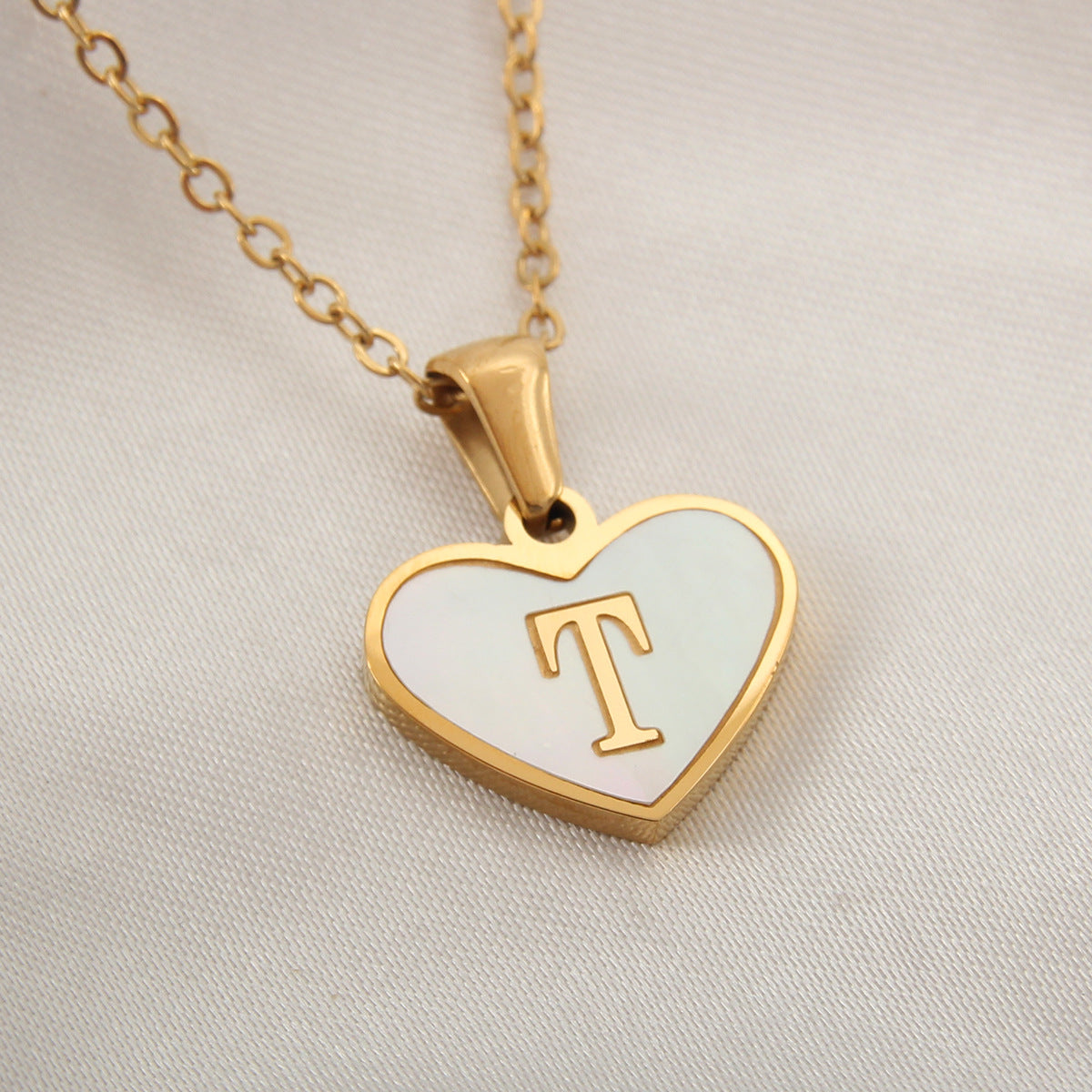 Personalized Heart Necklace