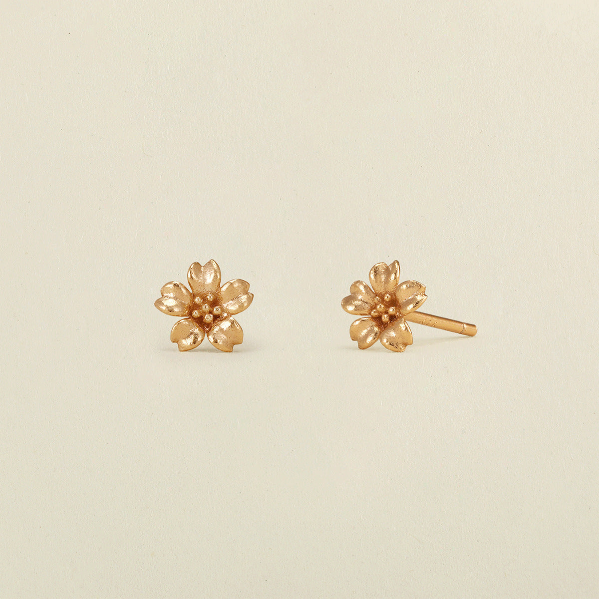 Fashion Personality December Flower Ear Studs