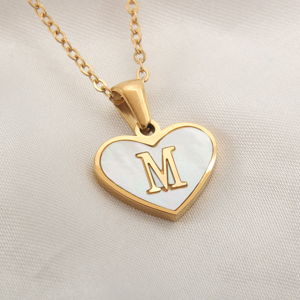 Personalized Heart Necklace