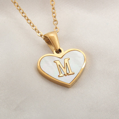 Personalized Heart Necklace