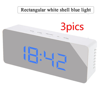 LED Mirror Clock