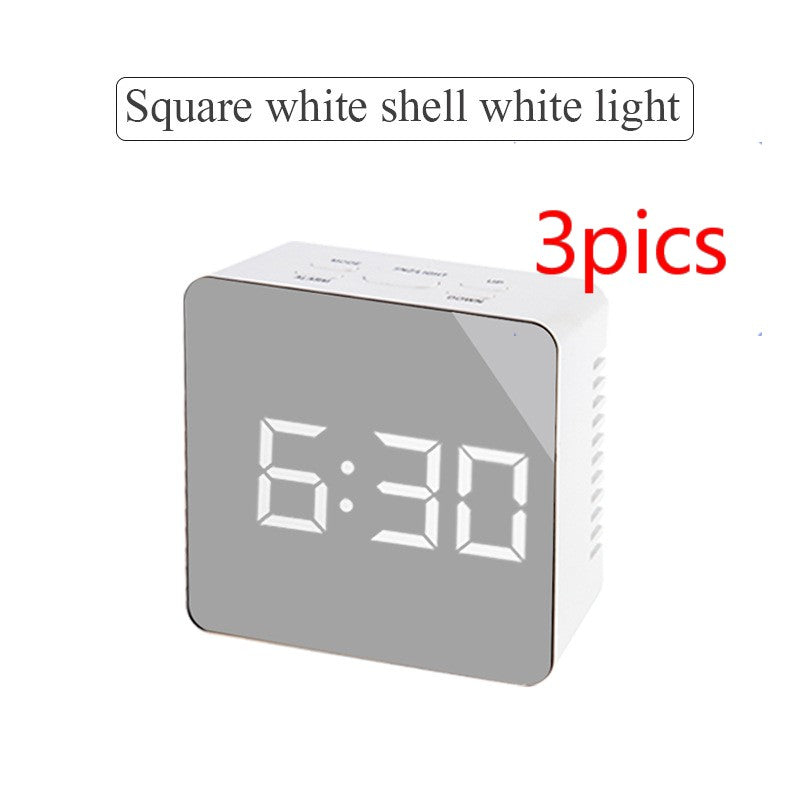LED Mirror Clock