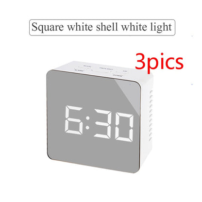 LED Mirror Clock